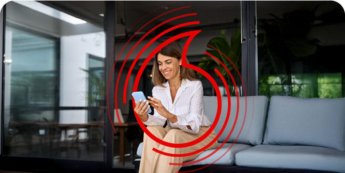 shtepia jone Vodafone Gigafibra 5G  background en